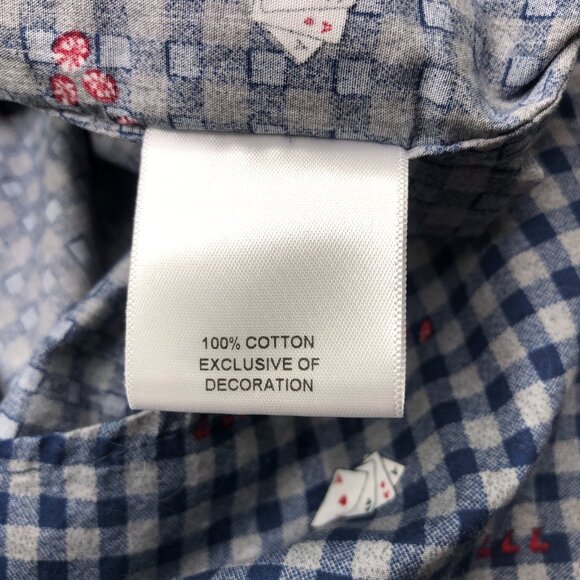 Cremieux Classics Men's Long Sleeve Shirt Slim Fit Size Medium 100% Cotton NWT - Picture 9 of 11